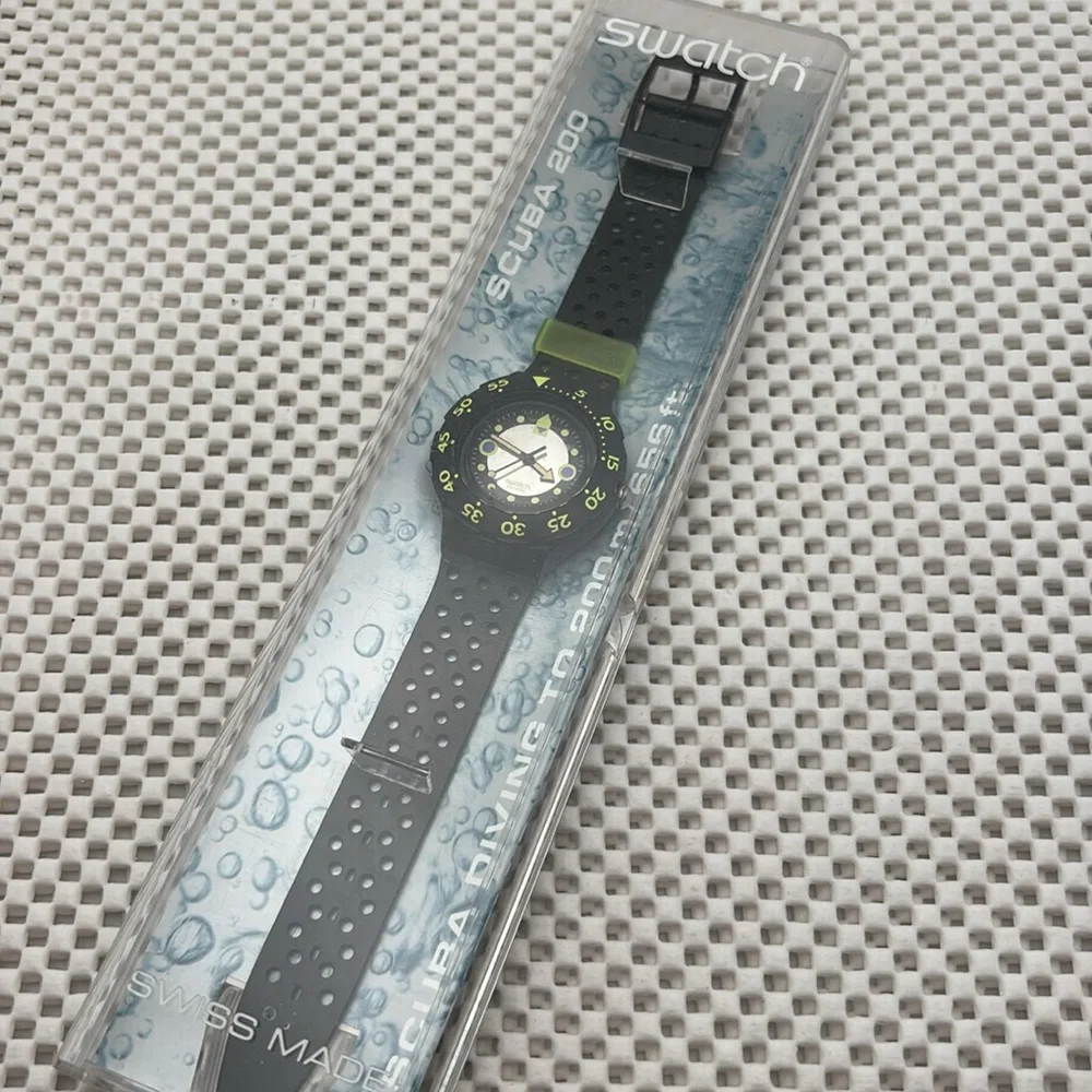 Swatch Watch - SDB102 - SHAMU / BLACK WAVE